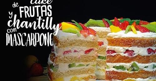 Naked Cake O Tarta Desnuda De Frutas Y Chantilly Con Mascarpone Hot