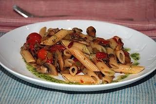 Macarrones vegetarianos a la estilo de Carbó