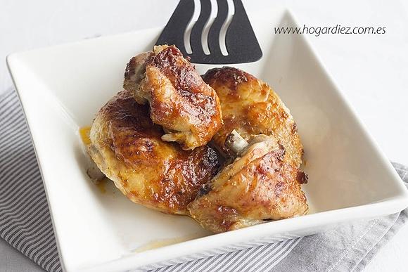 Pollo asado al pimentón