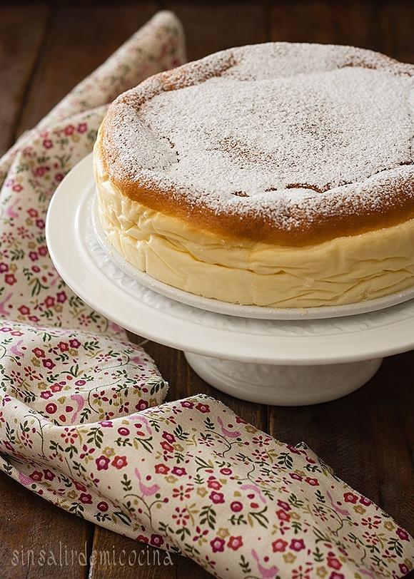 Tarta de queso japonesa de algodón