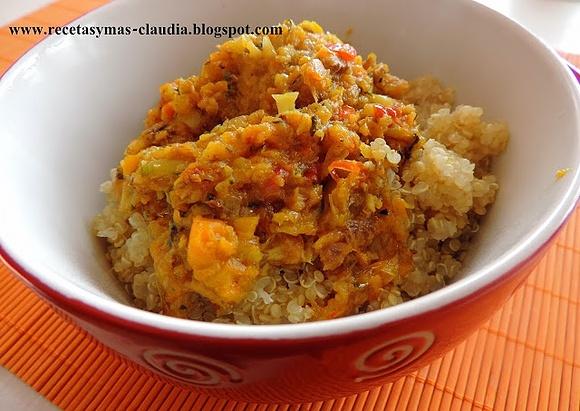 Quinoa con verduras