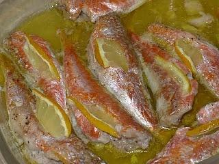 Salmonete al horno