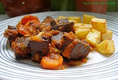 Sangre con tomate