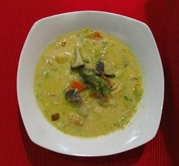 Sopa de bolets asiáticos y otras preparaciones