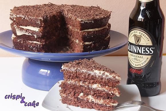 Tarta de chocolate y cerveza Guinness