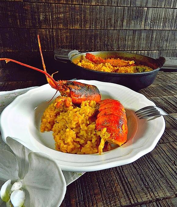 Arroz con bogavante