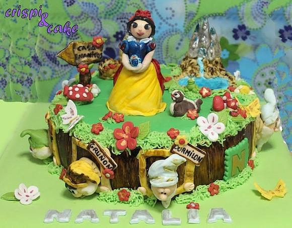 Tarta Blancanieves