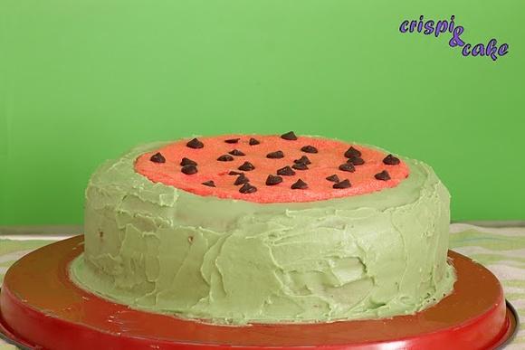 Tarta sandía red velvet
