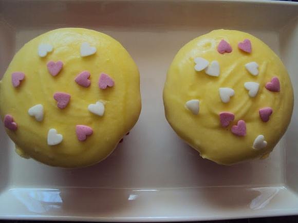 Cupcakes de limón con buttercream de limón