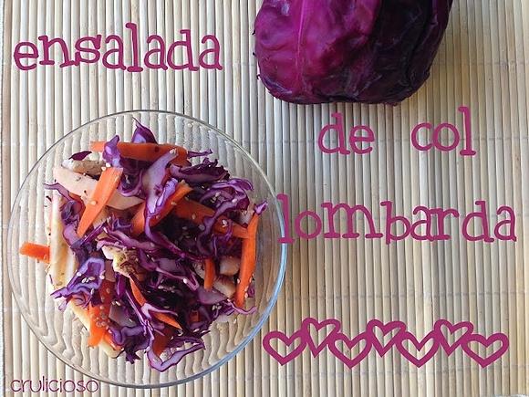 Ensalada de col lombarda