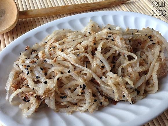 Asian Daikon Noodles