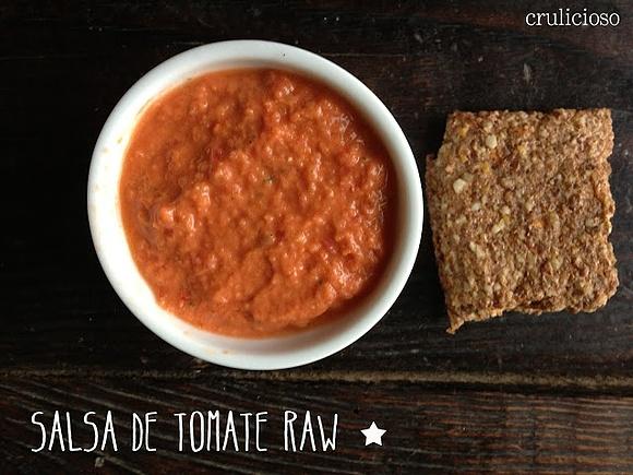 Salsa de tomate cruda