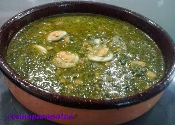 Potaje de Garbanzos con Thermomix