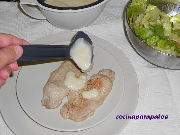 Salsa de queso azul