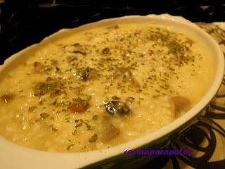 Risotto con setas