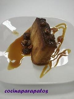 Pudín de pan receta económica 2012