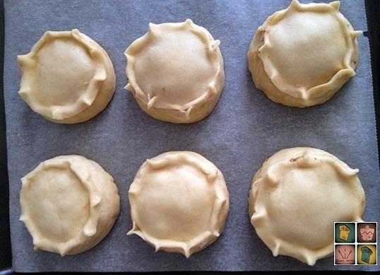 Empanadas mallorquinas de pollo