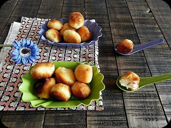 Croquetas de surimi y gambitas