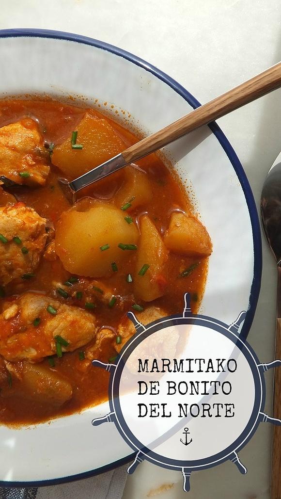 Marmitako de bonito del norte