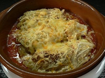 Farcellets de col gratinats
