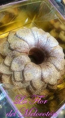 Bundt cake de mandarina especiado