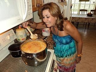 Mote de queso receta de María Cecilia