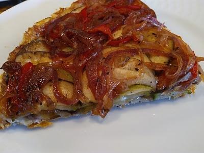 Tarta tatin de verduras