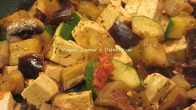 Salteado de Tofu con Verduras