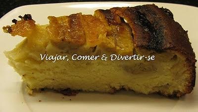 Bolo de Banana e Caramelo