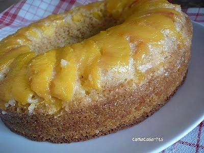 Pastís de préssec