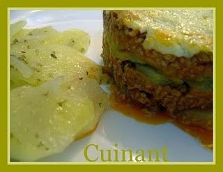 Lasaña de patata