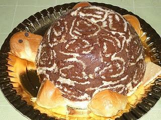 Pastel tortuga