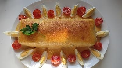 Tarta de alcachofas