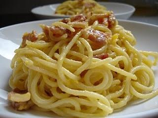 Espaguetis carbonara