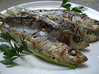 Sardinas a la plancha