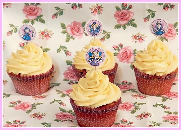 Princess cupcakes