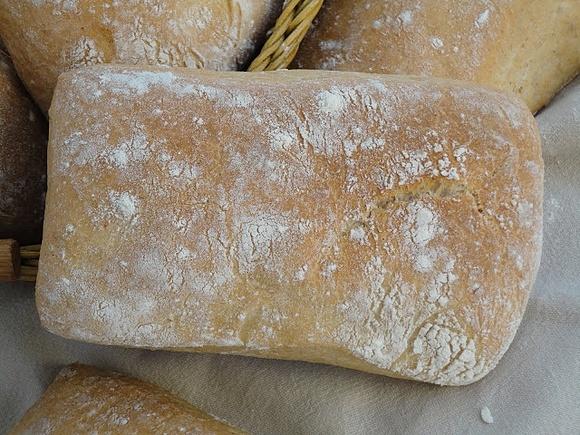 Chapata de aceite de oliva y centeno