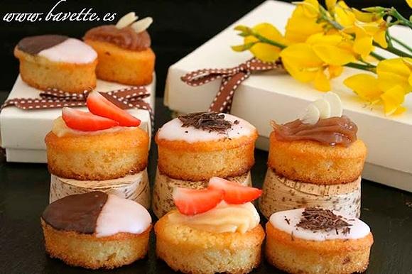 Mini bizcochos de limón