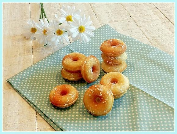 Mini donuts con máquina