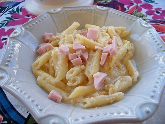 Macarrones con queso al estilo estadounidense