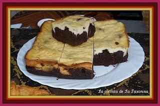 Brownie cheesecake