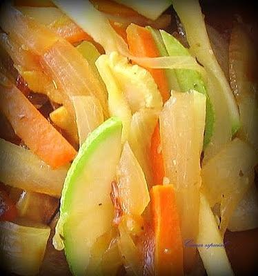Verduras salteadas