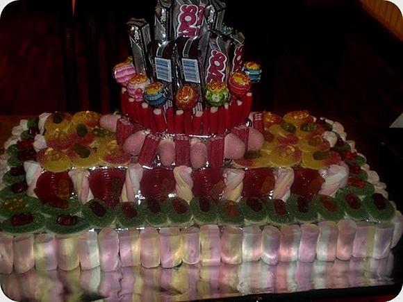 Tarta de chuches