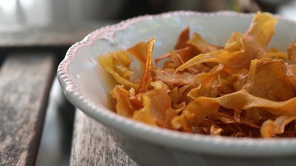 Batatas fritas súper crocantes