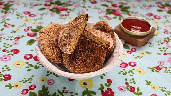 Croquetas de puré de batatas