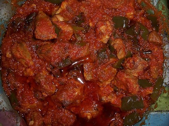 Magra con tomate