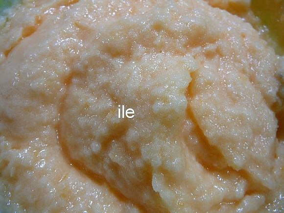 Helado de mandarina