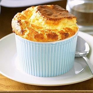 Soufflé de parmesano