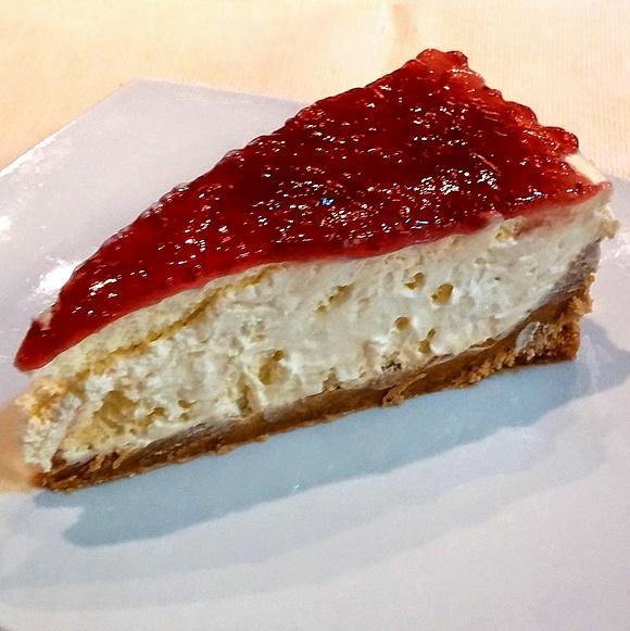 Cheesecake sin cocinar, muy cremosa y ligera