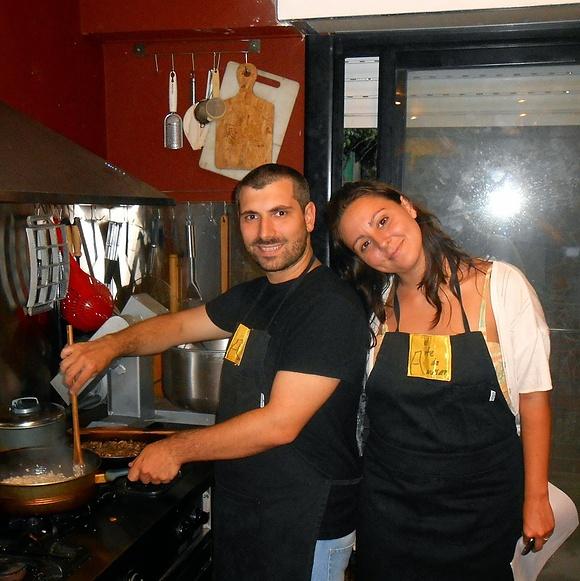 Risotto de langostinos para parejas